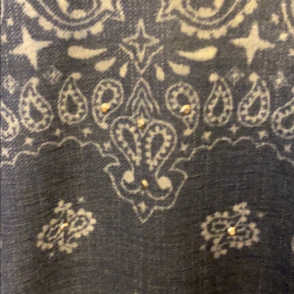 Bandana Western Country All Over Print Top - Picture 7 of 7